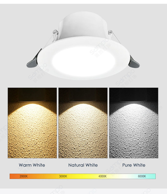 9W 12W LED Gömme Downlight 4000K 6000K Kare Gömme Aydınlatma Güçlendirme