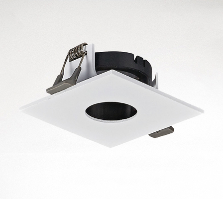 Yuvarlak Delikli Kare Mr16 Downlight Muhafaza Oval Şekil Proje Kurulumu