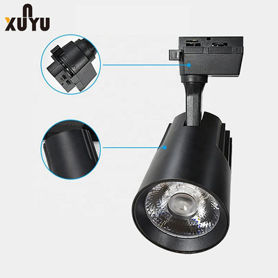 75xH135mm LED Ray Spot Işığı 32W COB Sıva Üstü Ray Aydınlatması