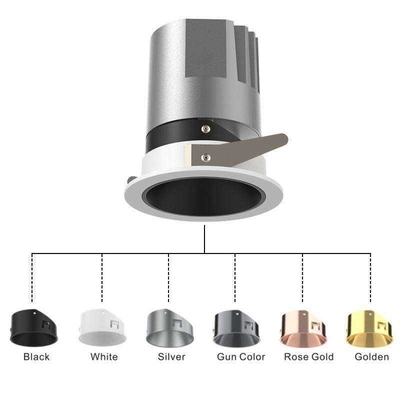 2,5 İnç Kısılabilir LED Downlight Gömme LED Cob Dar Kenar Spot Işığı