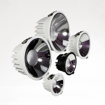 Gömülü Led Parlama Önleyici Downlight Otel Oturma Odası Ofis Spot Işığı