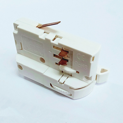 4 Telli 3 Fazlı Ray Aydınlatma Aksesuarları CE TUV Ray Işık Adaptörü