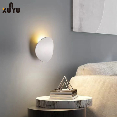 7W 6000K Modern Duvar Işıkları İç Mekan Alüminyum Cam Malzemesi