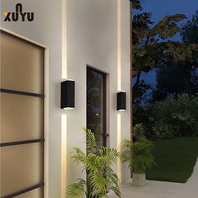 6W Çift Kafa Modern LED Duvar Işıkları Cob Hızlı Isı Dağılımı