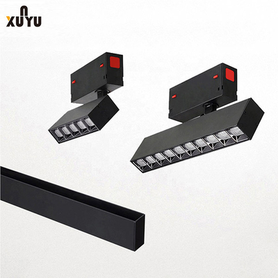 Siyah Katlanır Lineer Manyetik Led Raylı Işık Sistemi 7W/10W