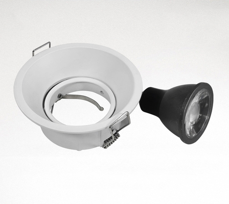 Otel için Avrupa Gömme Mr16 Downlight Konut 125mm Kare Konut