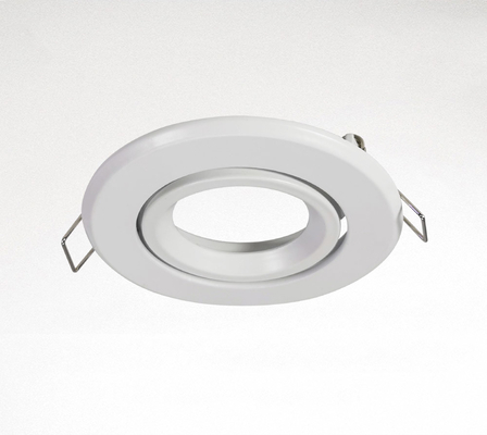 Şap Alaşımı Mr16 Downlight Muhafazası Ayarlanabilir Açı Eğilebilir