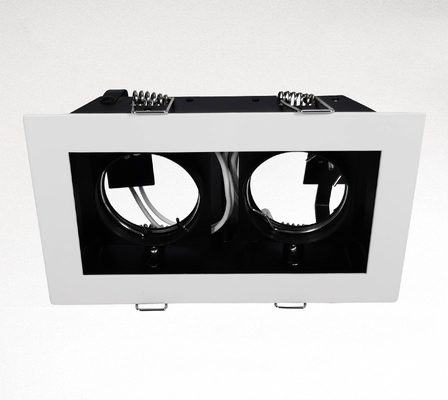 Ofis / Depo için Gömme Downlight Mr16 LED Konut Çift Kafa