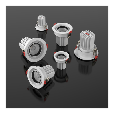 IP20/IP44 LED Gömme Cob Spot Işığı 2,5 İnç Duvar Yıkayıcı Downlight
