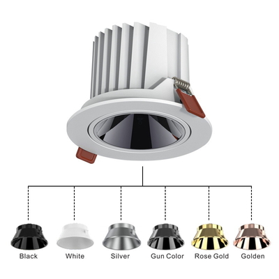 OEM Düğme Anahtarı Spot Gömme Downlight Gömülü Parlama Önleyici