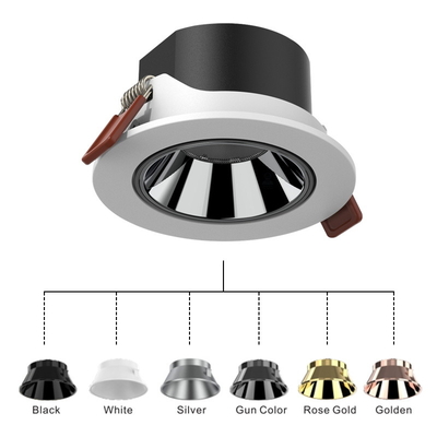 AC100-240V LED Gömme Downlight 85X40MM Gömme Cob Downlight
