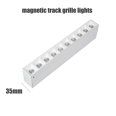 220v 35mm Raylı Işık Manyetik 8w 16w 24w Led Doğrusal Spot Işığı