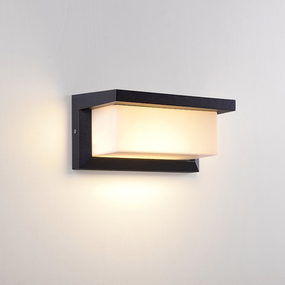Dış Mekan Koridor Merdiven Avlu LED Işıklar Balkon PC Duvar Işıkları Ip65 Su Geçirmez