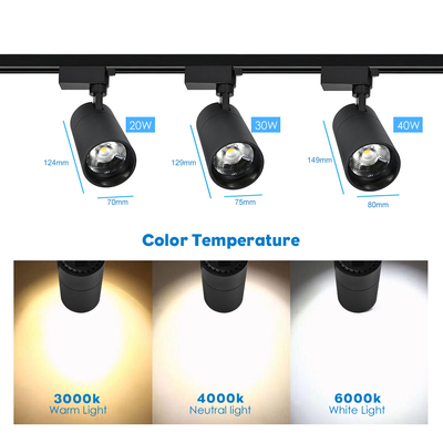Sıva Üstü Ayarlanabilir Açılı Cob Led Parça Işık Yüksek CRI