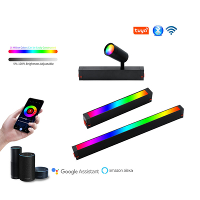 Yüksek Gerilim Akıllı Uygulama Kontrolü RGB LED Spot Işığı 8W 16W LED Projektör