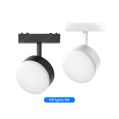 IP20 Manyetik LED floodlight 9W Black Fill Light Ana ışık olmadan ev dekorasyonu