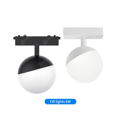 Akıllı Graffiti Manyetik Track Light Otel Sferik 6W floodlight