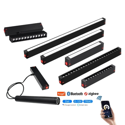 6w 12w 24w ızgara ışığı 3000K 4000k Akıllı LED manyetik ışık aydınlatması