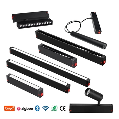 220V Gömülü Montajlı Kolye Fenerleri Doğrusal 7w 10w Hafiflendirilebilir Led Manyetik Yol Işığı