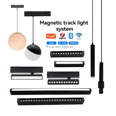 Manyetik 10W 20W LED Pendant Işık Ana Işık Aydınlatması Olmayan Ev Oturma Odası